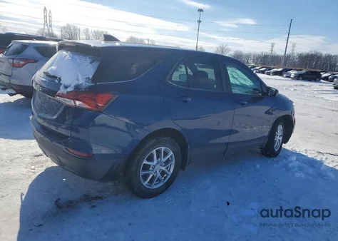 2022 Chevrolet Equinox Ls z USA, uszkodzony, nr VIN 3GNAXHEV6NS245654